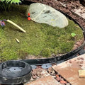JNZ Bendable Plastic 50mm Garden Edging for Landscaping & Flower Beds Best Fencing Trellis & Gates Design