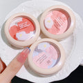 Pink Rose Moisturizer Lightweight Soft Private Label Blushes Powder Pigmented Color Changing Makeup Custom Vegan Blush Palette