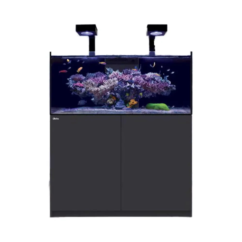 RedSea Reefer 250L Rectangle/Square Living Room Eco-Friendly Super Clear Glass Aquarium with Base Cabinet Box 3-Year Warranty