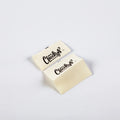 Proper Price Good Quality Custom Center Fold Printed Cotton Clothing Tags Neck Labels Etiquetas Personalizadas for Garment