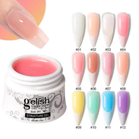 HONEY GIRL Supplies Private Label Nail Jelly Extension Gel Polish Uv Soft Solid Gel Builder Nail for Custom Nail Polish Bottle