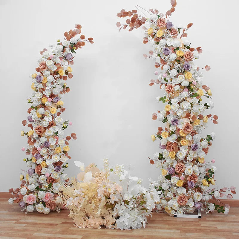 Vv140 Wedding Supplies Multiple Color Flower Ball Flower Arch Backdrop Arch for Wedding Home Event Garden Decoration