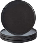 Kaiwoo 2022 Ceramic Dinner Plate in Black and White Matte Nordic Style for Restaurant Hotel or Household Steak Serving