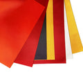 High Quality 100% Polyester Fabric Stiff Hand Feeling Shiny Glossy With Coating Back Tackle Twill Fabric for University Letters