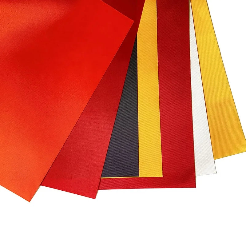 High Quality 100% Polyester Fabric Stiff Hand Feeling Shiny Glossy With Coating Back Tackle Twill Fabric for University Letters