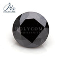 Holycome Black Loose Moissanite Round Pass Diamond Tester Loose Stone Moissanite Gemstone