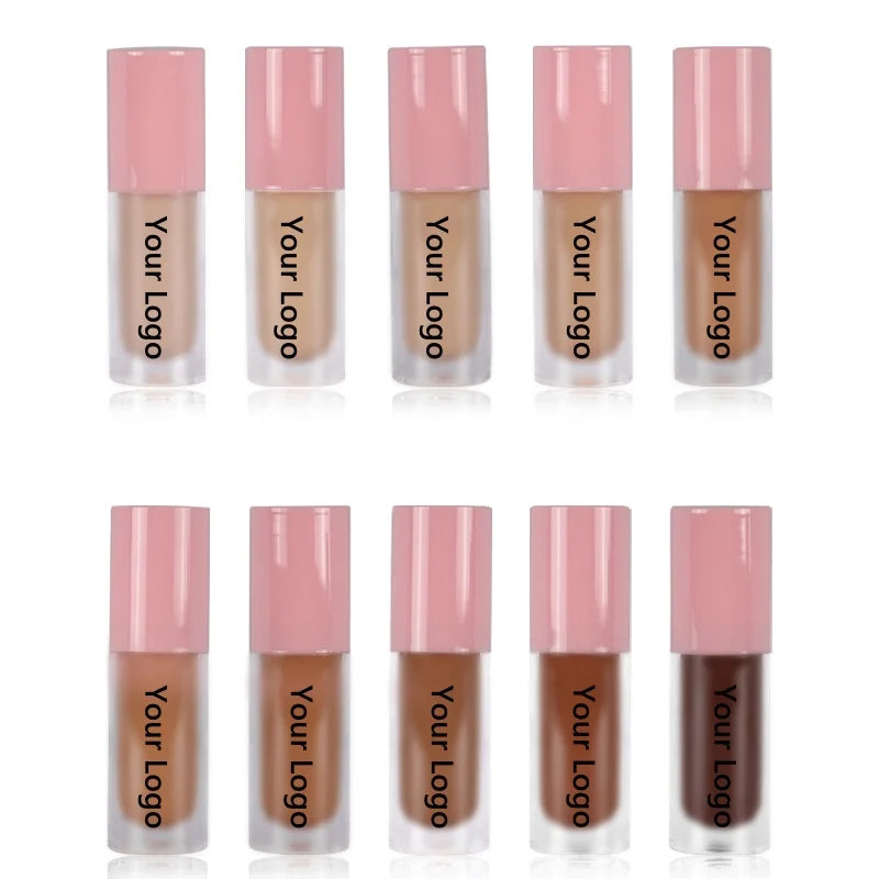 New Waterproof Make up Under Eye High Definition Liquid Concealer Full Coverage Cruelty Free Hydrating Private Label Concealer