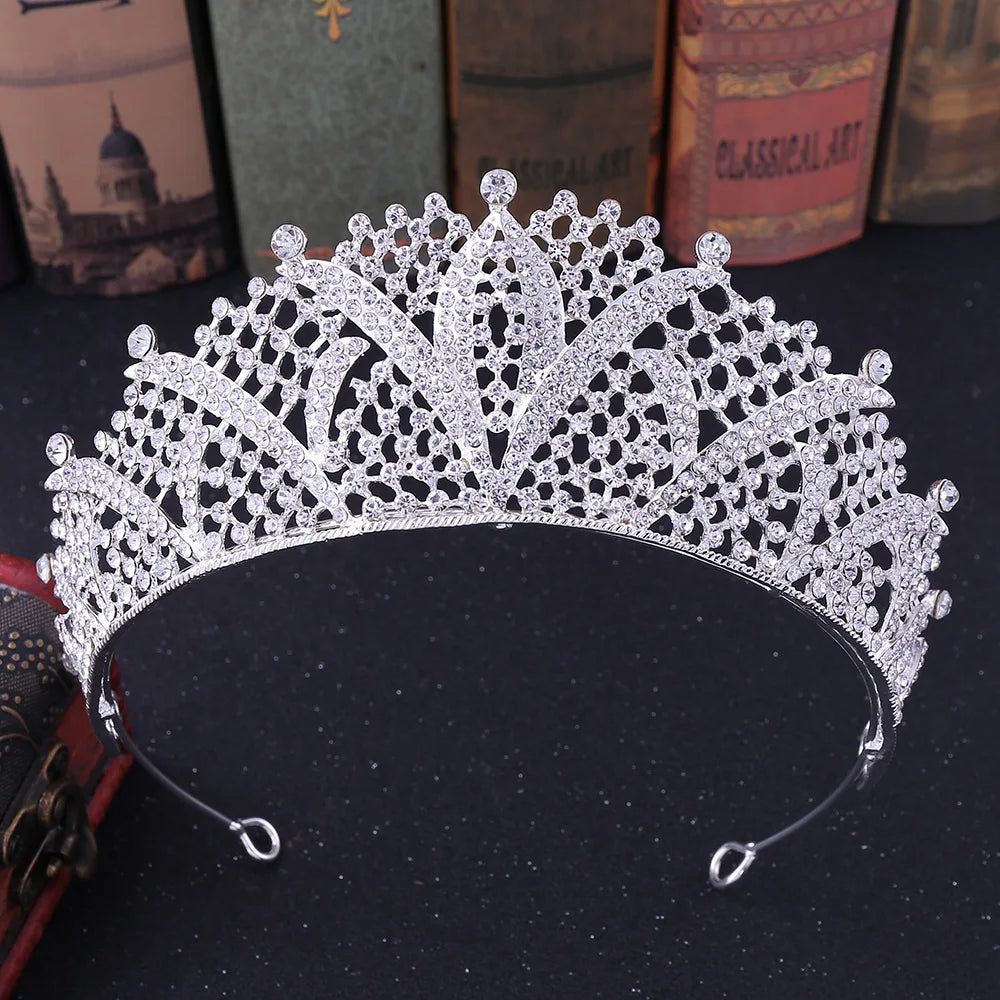 Wholesale New Jewelry Bridal Crown Headdress Hair Hoop Wedding Bride Crown Tiaras for Women
