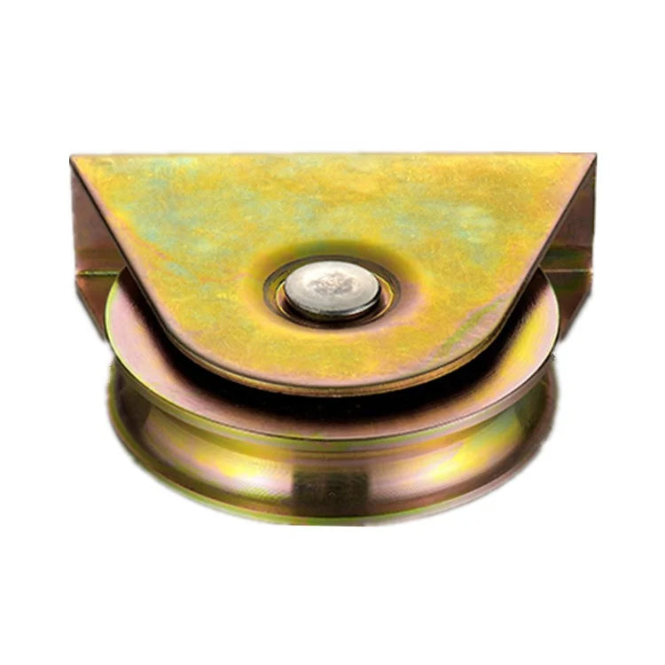 Sliding Gate Wheel Heavy Duty V U O Groove Pulley Wheel With External Bracket MegaBDM