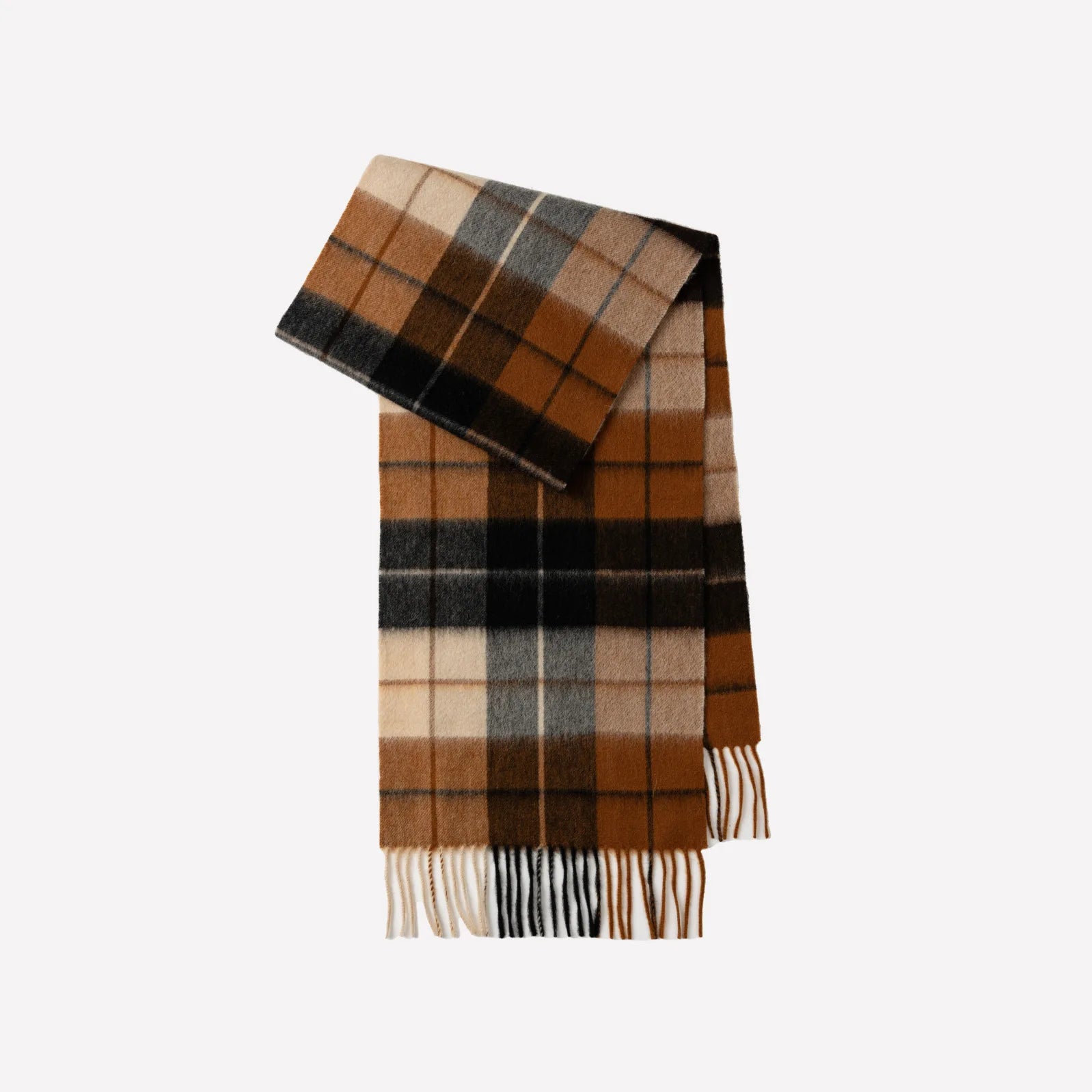 Winter Scarf High Quality Luxury Long Warm Fashion Design 100% Wool Jacquard Men Scarf