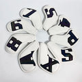 Hot Selling Full Set of Custom Rose Golf Iron Headcovers Durable for Driver and Golf Club Use