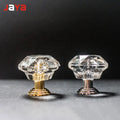 JAYA Drawer Handles Furniture Handles Knobs Transparent Cabinet Interior Door Handle Crystal Bedroom Carton Kitchen Furniture