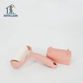 New Detachable Built-in Flip Cover Dust Removal Adhesive Roller Type Manual Household Pet Hair Clothing Remover Plastic