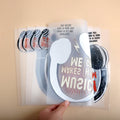 Music Makes Me High Eco-friendly Custom Color Patches DIY Headset Sticker Washable Heat Transfer Printing Garment Iron No