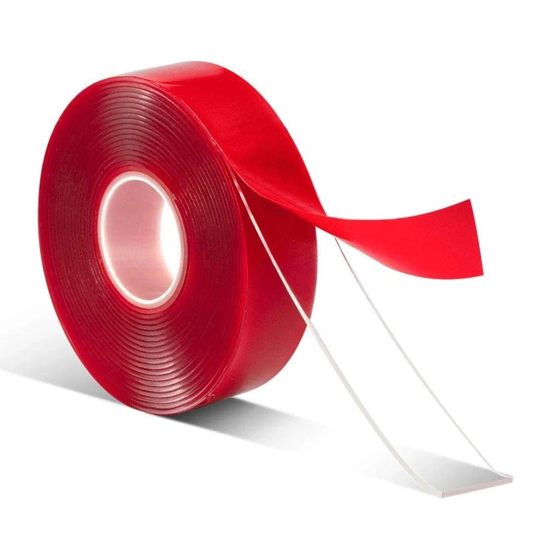 High Performance Bonding Heavy Duty Acrylic Foam Double Sided Pressure Sensitive Waterproof Polyester Tape Clear 0.5mm Masking