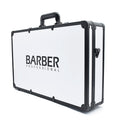 Barbertop Salon Barber Accessories Storage Case Tools Box Aluminum With Password Lock Portable Barbershop Carrying Suitcase
