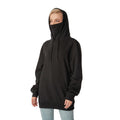 Block EMF High Protection Anti-Radiation  Shielding Silver Fiber Neck Gaiter Hoodie