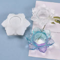 Crystal Lotus Ashtray Mold Lotus Candle Holder Silicone Mold