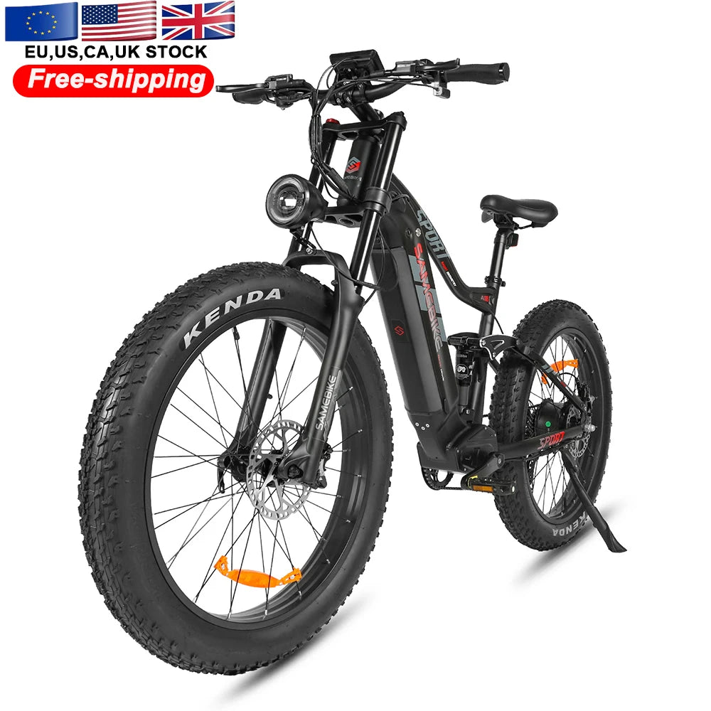 EU 1 Year Warranty 250W Big Power E-Cycle 17AH Hidden Li-battery Long Range Mountain Ebike