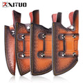Practical Chef's Knife Sheath Household Portable Double Cowhide Knife Cover Damascus Stainless Steel Knife Universal Sheath