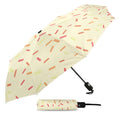 Custom Easy Auto Open Close Umbrella Windproof Travel Umbrellas Strong Fiberglass Frame for Rain Travel