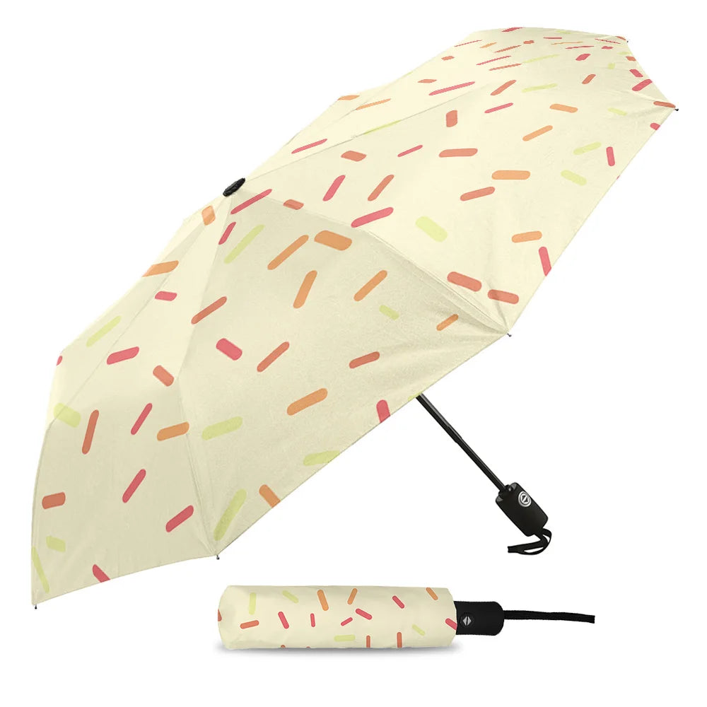 Custom Easy Auto Open Close Umbrella Windproof Travel Umbrellas Strong Fiberglass Frame for Rain Travel