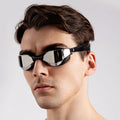IN STOCK Racing Swimming Goggles Silicone Gel Waterproof Anti-fog Adult Woman Man UV Protection SWIMMING GOGGLES
