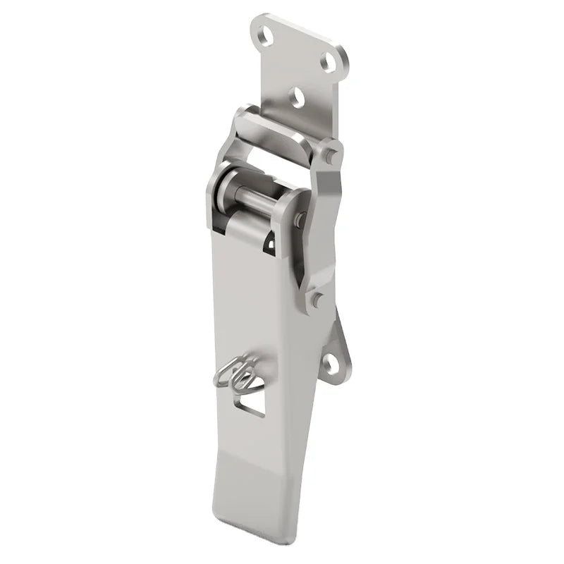 Stainless Steel Adjustable Toggle Clamp Flush Pull Latches Lock Toggle Cooler Draw Spring Loaded Latch