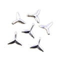 Charms Whale Tail 10x10MM Tibetan Bronze Silver Color Pendants Antique Jewelry Making DIY Handmade Craft