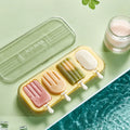 Internet Celebrous Household Silicone Ice Cream Mold Food Grade Popsicle Mold for Children for Homemade Popsicles Ice Cream Tool