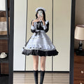 Cross-border English Long-sleeved Maid Costume COSPLAY Plus-size Lolita Soft Girl
