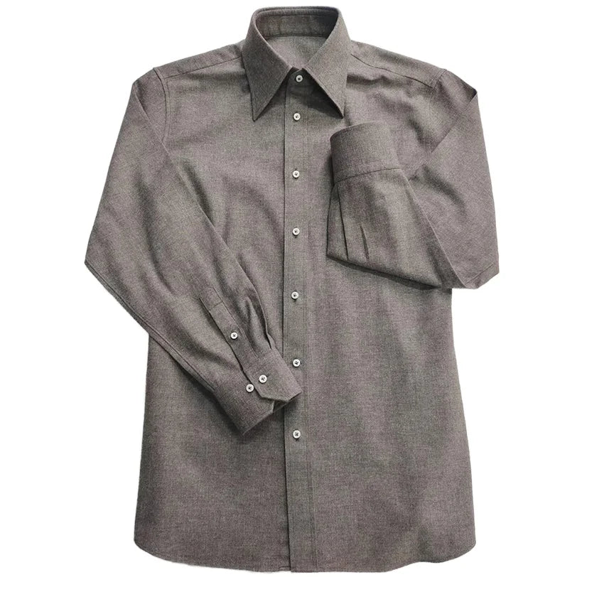 100% Cotton Oxford Short Sleeve Shirt Wholesale Large Size Casual Shirt Plain Color Office Uniform