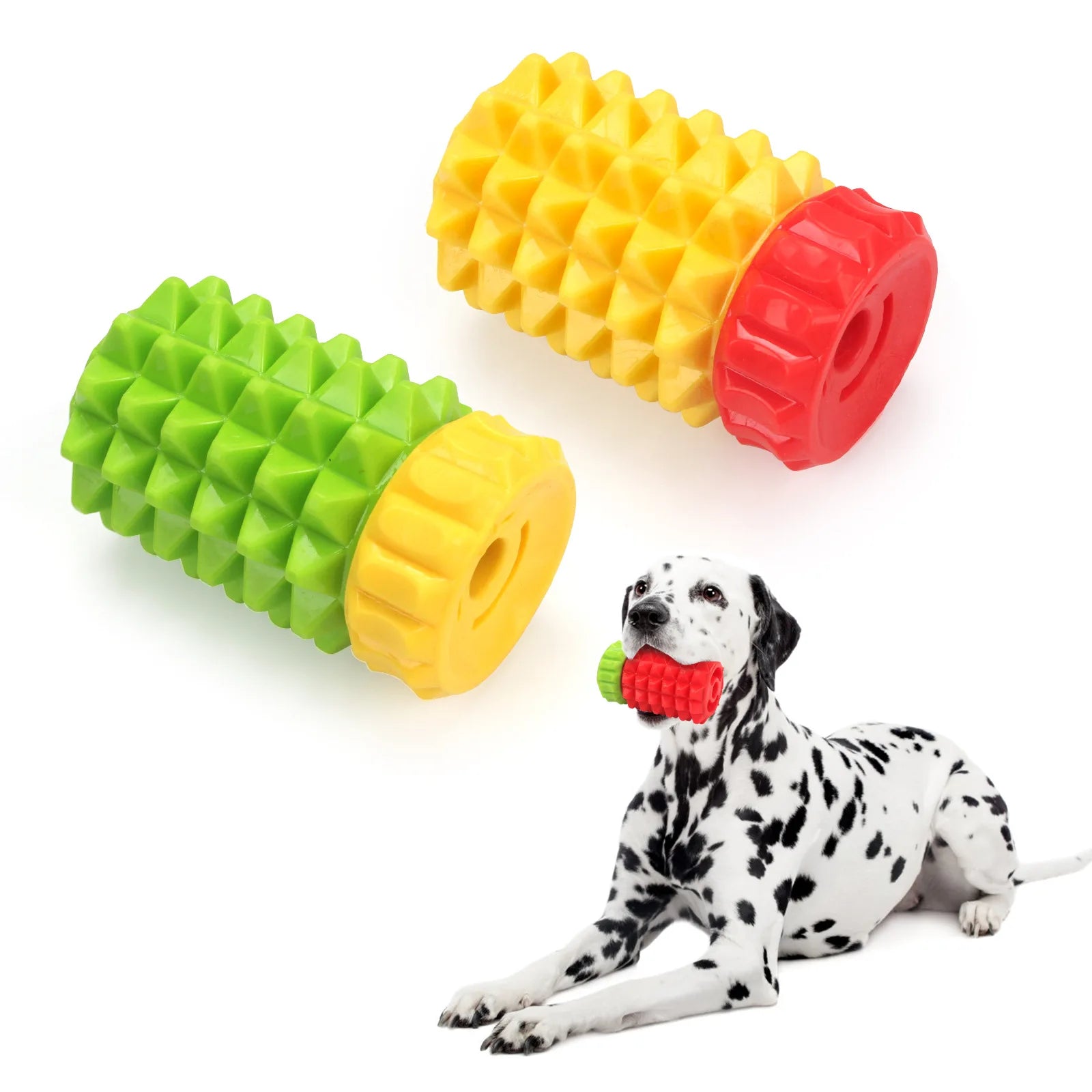 OEM Interactive Simulation Corn Cob Dog Toy Durable Bite-Resistant Latex Vent Grinding Chewing Sustainable Pet Dog Squeaky Toys