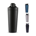 Custom Logo 500/750ml Gym Fitness Shaker Cup Sports Stainless Steel Shaker Water Bottles Metal Protein Shakers Tumblers MegaBDM