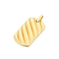 KALEN Polished Charm Fine Pendant Stainless Steel Casual Dogtag Fashion Jewelry Pendants for Men