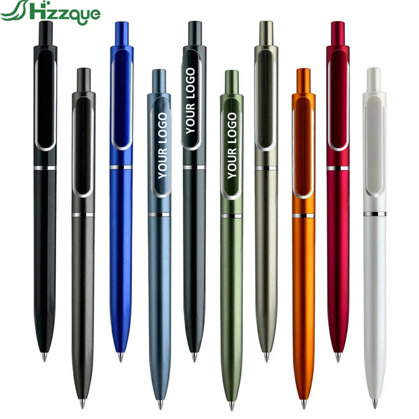Multi-Color Logo Printed Advertising Gel Pen Customized Design Business Promotion Plastic Ball Point Pen