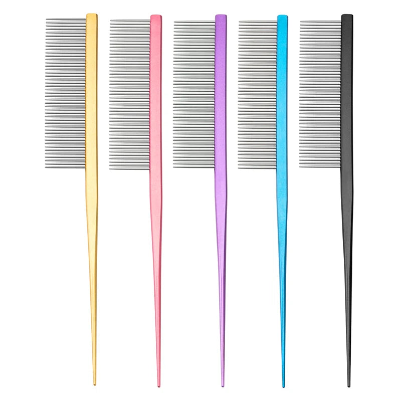 Cherry Blossom Pet Boundary Comb Teddy Cat Dog Modeling Comb Beautician Middle Point Pick Hair Pointed Tail Comb