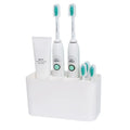 Trustloops ABS Eco-friendly Plastic Modern Minimalist Contemporary Toothbrush Holder Wall Mount Bathroom Corner Hardware Rack