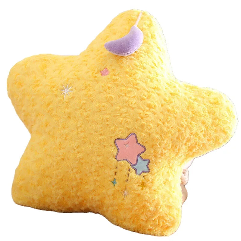 New Design Little Twin Stars Plush Cute Moon Plush Pillow Funny Moon and Star Plush Toy