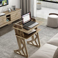 Adjustable Wood Study Table Laptop Desk for Sofa Bed & Computer Gaming Standing Lifting Computer Desks