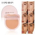HANDAIYAN Tinted Pressed Finishing Powder Invisible Pore Natural Matte Foundation Compact Powder Concealer