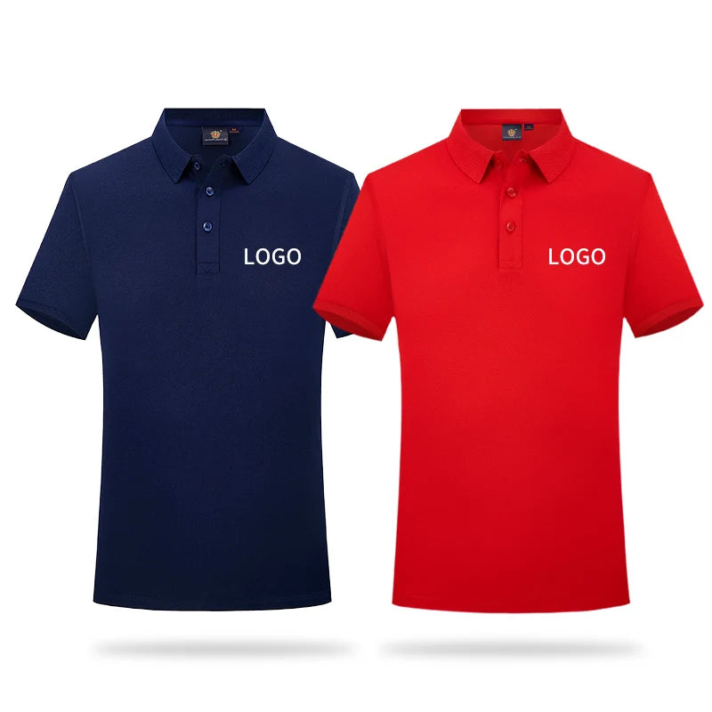 Wholesale Embroidered Printing logo Plain Cotton Polyester Polo Shirts for Men Uniform Golf Polo t Shirts