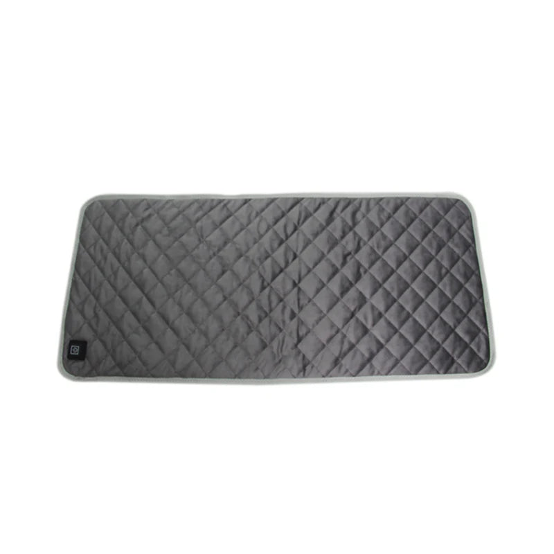 Eco-friendly 5V Safe Low Voltage Graphene Heated Massage Cushions Bus Driver Heated Seat Lumbar Pillows Comfortable & Convenient