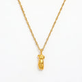 Fenny Jewelry Wholesale 18K PVD Plated Drop Shipping Minimalist Geometric Face&Body Pendant Stainless Steel Necklace for Women