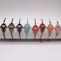 Handmade Bohemian Macrame Beaded Bracelet Multi-Color Metacarpus Pattern Best Leisure Gifts for Women Wholesale Men Bracelet