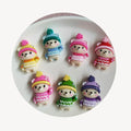 DIY Craft Deco Parts Cartoon Brown Bear Resin Flatback Charms Slime Topping Charms