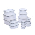 Factory Wholesale Food Grade 14pieces Airtight Plastic Stackable Kitchen Organizer Cereal Dry Food Storage BIn Box Container