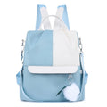 2024 Custom Fashion Women Ladies Casual Quilted Cute Mini Blue Backpack