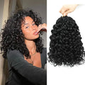Gogo Curl Crochet Hair 10-30 Inch Twisted Short Curly Crochet Hair for Black Women Water Wave Deep Wave Braiding Hair