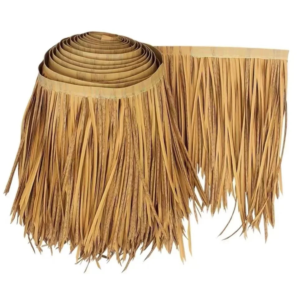 Weather Resistant Synthetic Plastic Straw Thatch Price
